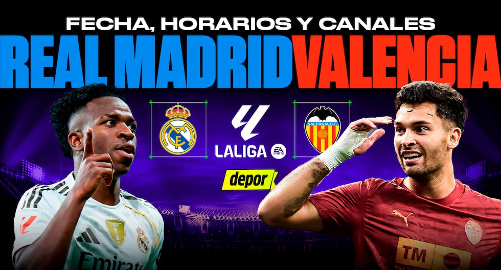 Real Madrid vs. Valencia: fecha, horarios y canales de TV por LaLiga – Notifrontera
