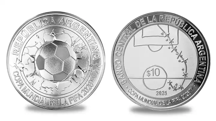 Moneda de plata homenaje a Maradona y Mundial 2026 – Notifrontera