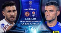 Lanús vs. U. de Chile por Copa Sudamericana: fecha, horario y canal de TV confirmado del partido – Notifrontera