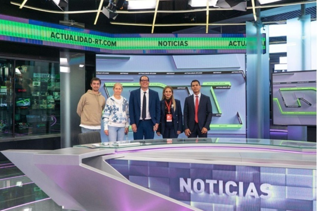 Propagandistas del régimen sandinista visitan los estudios de RT en Moscú

 – Notifrontera