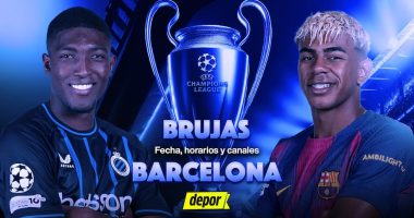 Barcelona vs. Brujas: fecha, horarios y canales de TV por la Champions League – Notifrontera