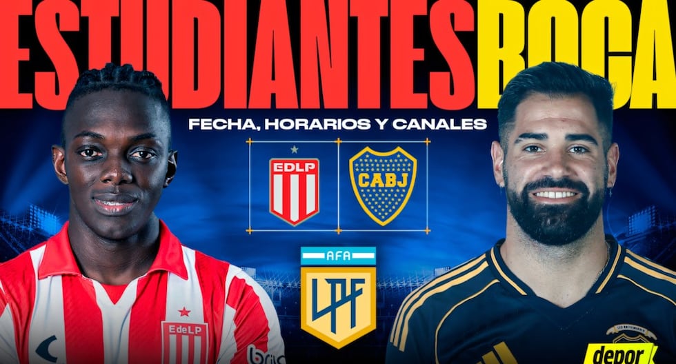 Boca vs. Estudiantes: fecha, horarios y canales de TV por Liga Profesional Argentina – Notifrontera