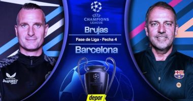 Barcelona vs. Brujas EN VIVO: dónde ver y canales de ESPN y Movistar Liga de Campeones – Notifrontera