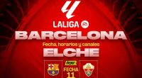 Barcelona vs. Elche: fecha, horarios y canales de TV por la fecha 11 de LaLiga – Notifrontera