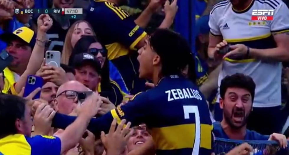 ¡El ‘Changuito’ Xeneize! Gol de Exequiel Zeballos para el 1-0 de Boca vs. River – Notifrontera
