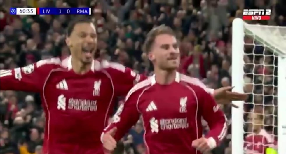 ¡Cabezazo letal! Gol de Alexis Mac Allister puso el 1-0 del Liverpool vs Real Madrid – Notifrontera