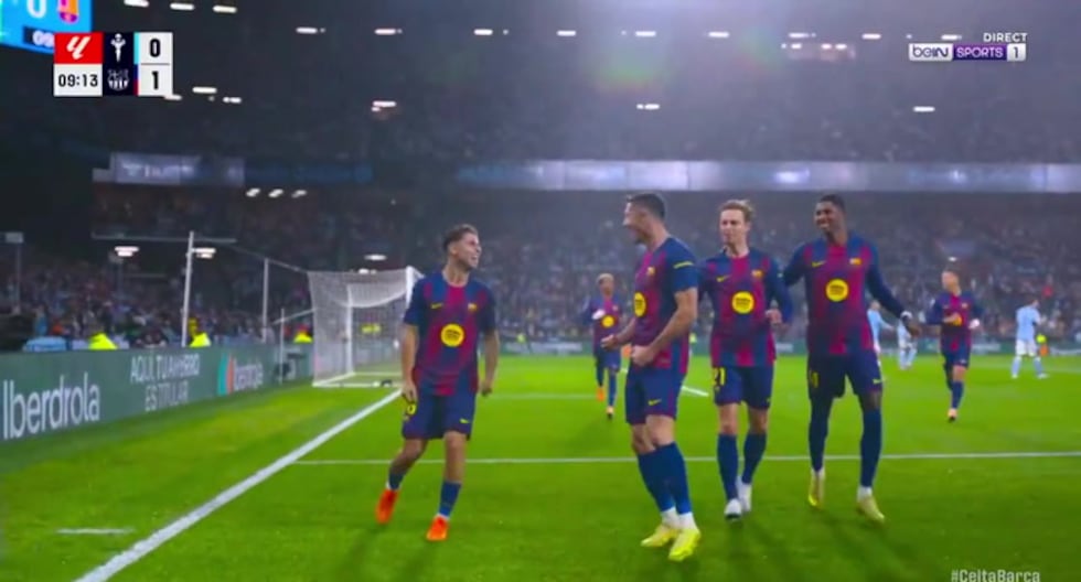 Goles Lewandowski y Carreira para el 1-1 de Barcelona vs. Celta: ver anotación en Balaídos | LaLiga | VIDEO | FUTBOL-INTERNACIONAL – Notifrontera