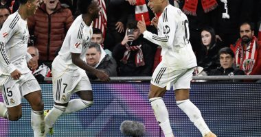 El Real Madrid triunfa ante el Athletic con un Mbappé impresionante y seguido de cerca por el Barcelona

 – Notifrontera