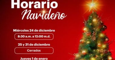 Banca privada de Nicaragua anuncia horario especial para Navidad 2025

 – Notifrontera