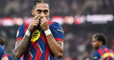 El Barcelona renueva su liderato en la Supercopa ante el Real Madrid gracias al doblete de Raphinha

 – Notifrontera