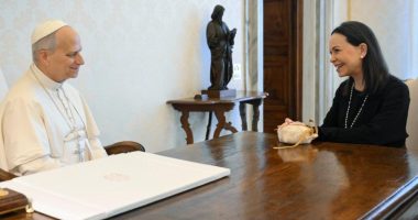 El Papa León XIV recibe en audiencia privada a María Corina Machado

 – Notifrontera