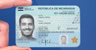 Conozca el nuevo formato de cédula de identidad en Nicaragua a partir del 21 de febrero

 – Notifrontera